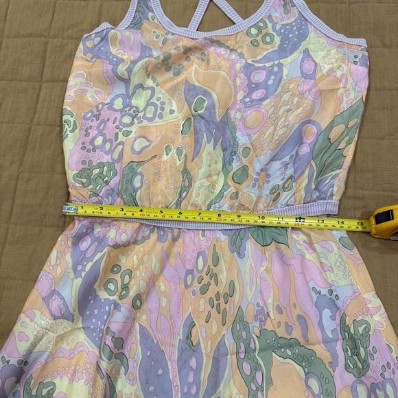 Vintage Armani Exchange 100% Silk Dress Mini 90s Size 6 S/M - Picture 8 of 9